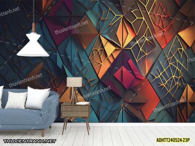 Tranh dán tường hoa văn trừu tượng- -ADHTT240524-23P - Kết quả tìm kiếm tranh tường